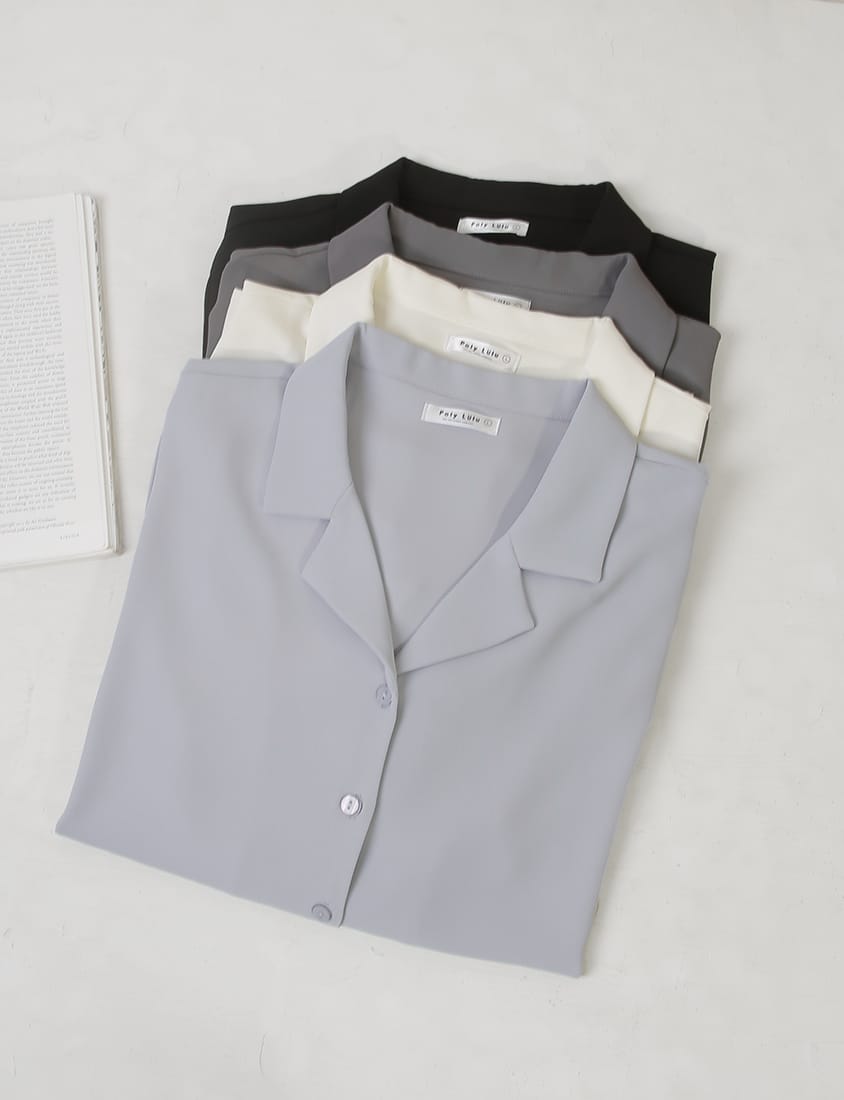 MISS. Silky Cool Oversize Cuban Collar Plus Size Shirt (Unisex)
