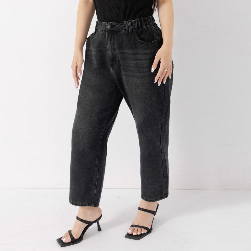 Pear-Shaped Friendly! Perfect Fit Plus Size Boyfriend Jeans