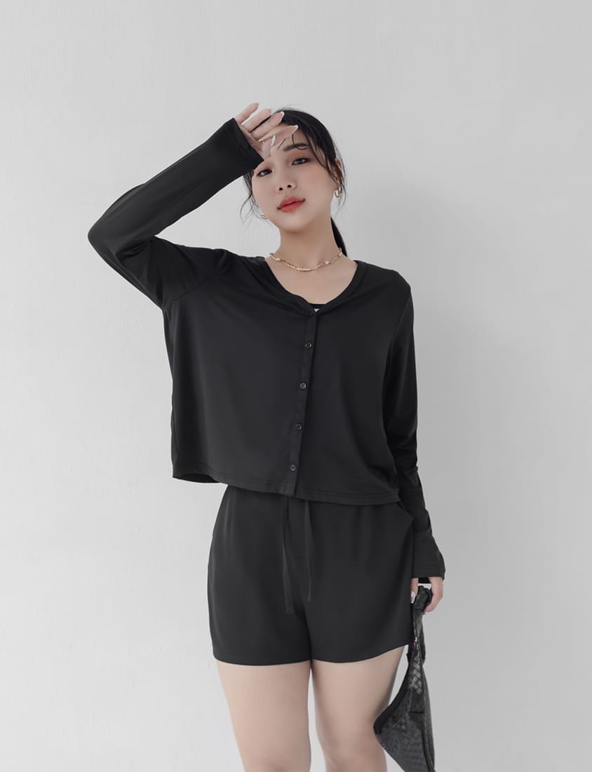 MISS. UV PRO+ Cooling Tech V-Neck Sun Protection Plus Size Jacket