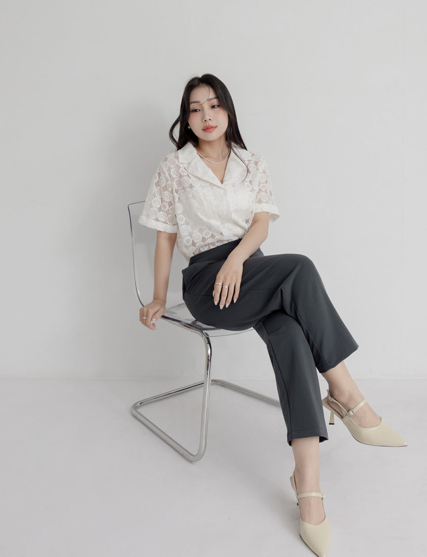 MISS. Pear-Shaped Body Friendly High Waist Plus Size Trousers