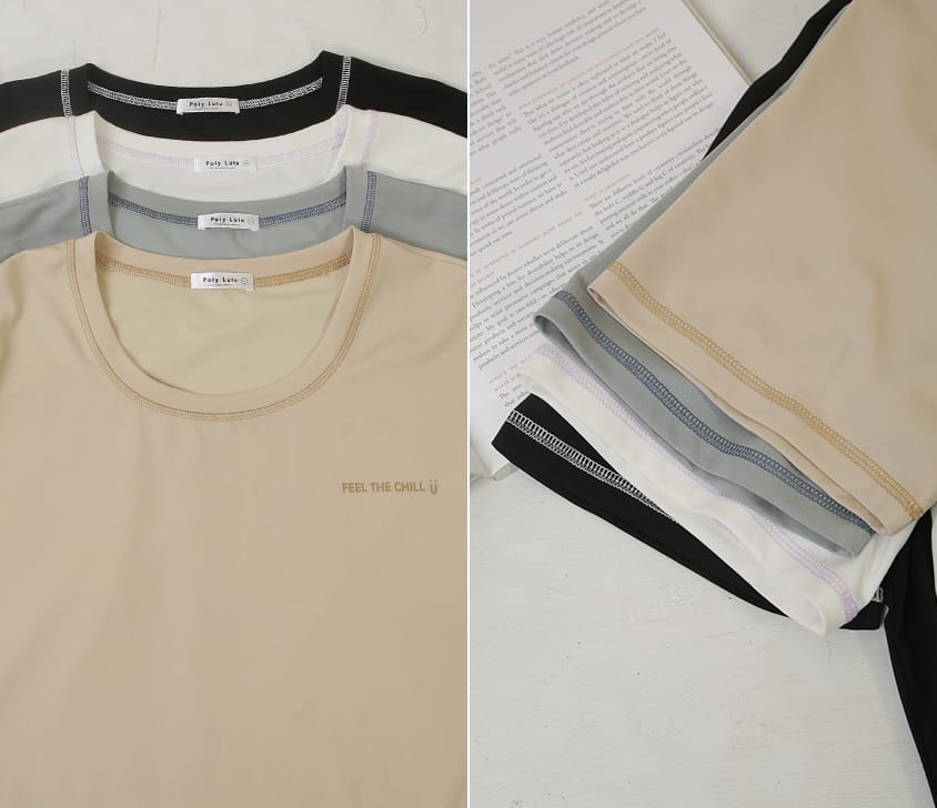 COOL PRO+ Color-Block Plus Size Print Tee