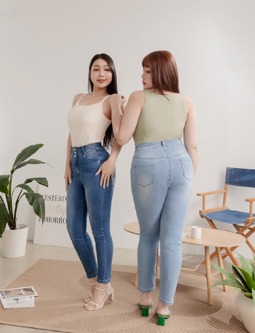 Cooling Tech Slim Fit Plus Size Jeans