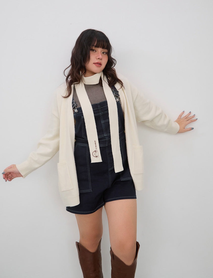 Classic Soft Ribbed Lettuce Edge Plus Size Top