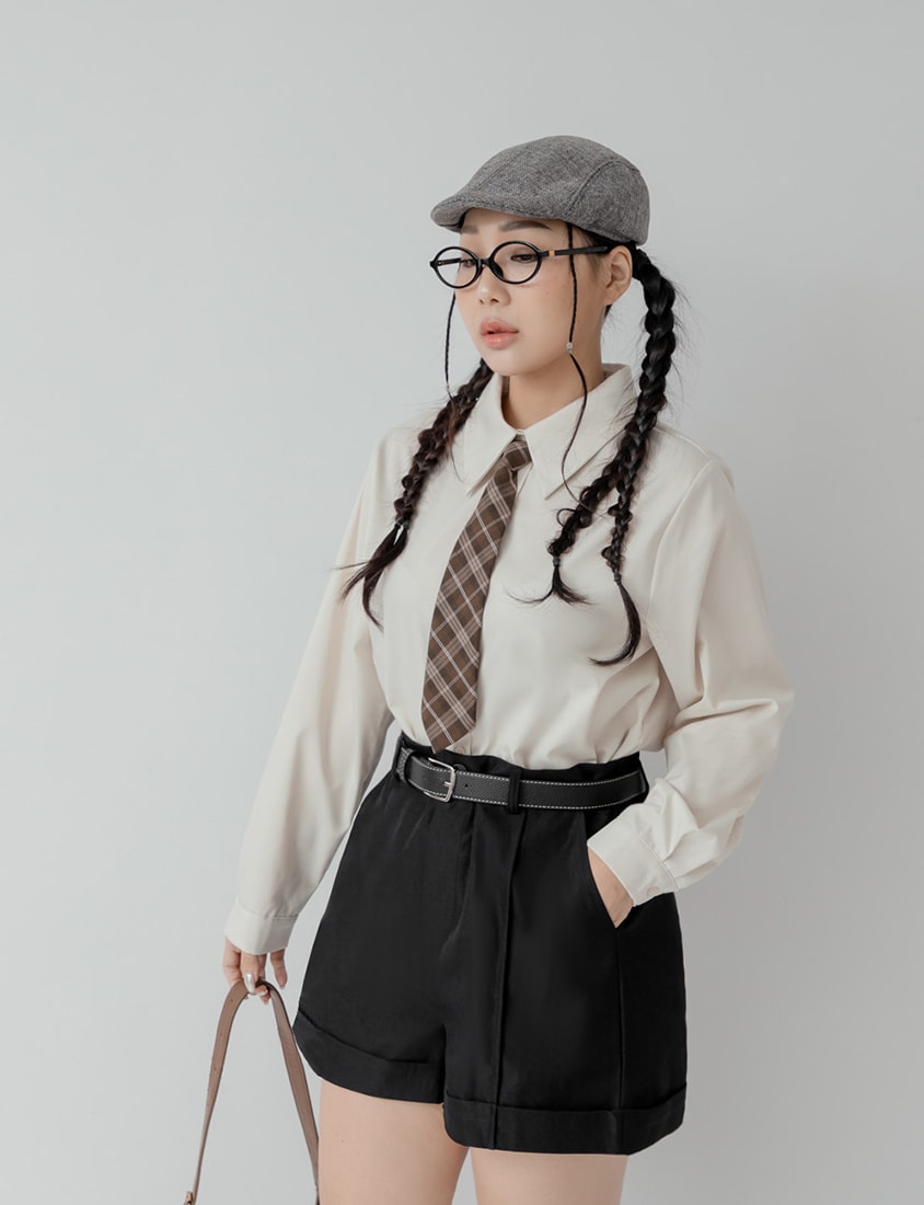 Multi-Color Drop Shoulder Plus Size Boyfriend Oversize Shirt (Unisex)