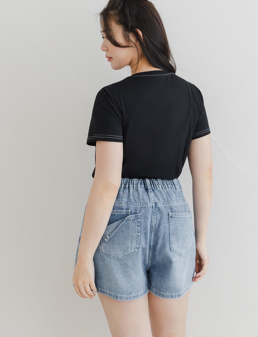 Pobra. UV PRO+ Cooling Antibacterial BRA TEE (with Pads)