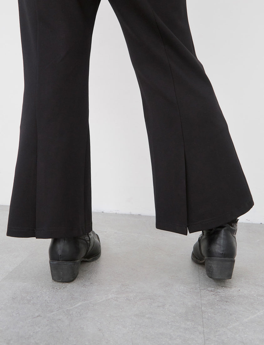 Crowds' Favorite Ultra-Stretch Leg-lengthening Roman Plus Size Flared Pants