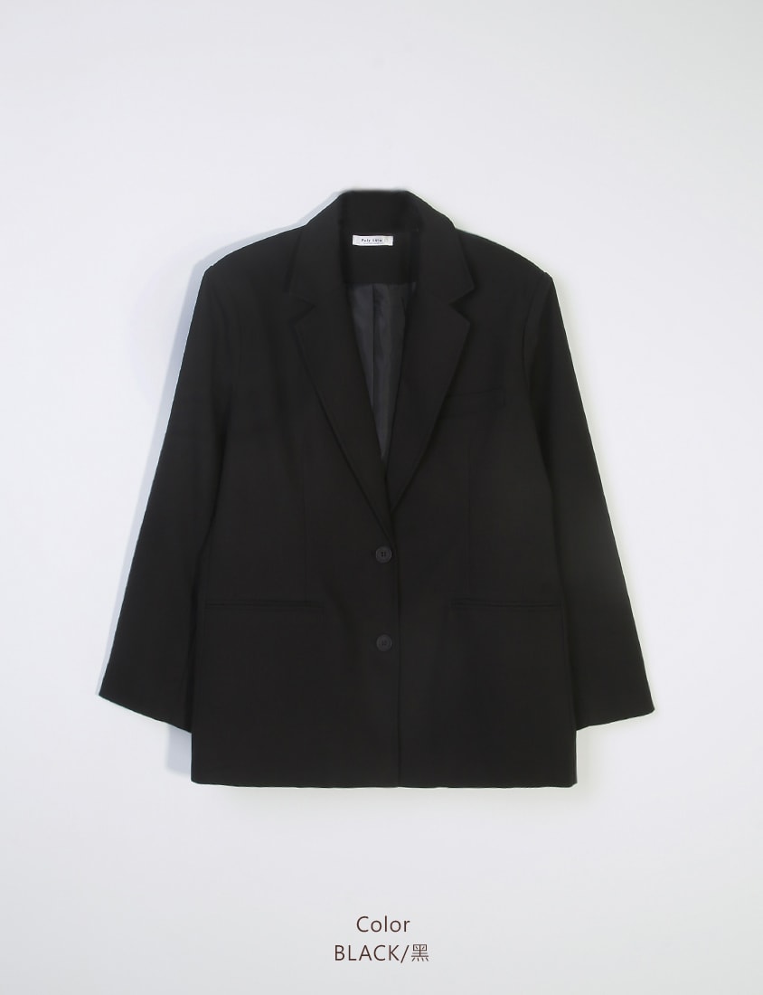 Minimal Versatile Plus Size Tailored Blazer