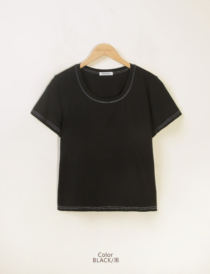 Pobra. UV PRO+ Cooling Antibacterial BRA TEE (with Pads)