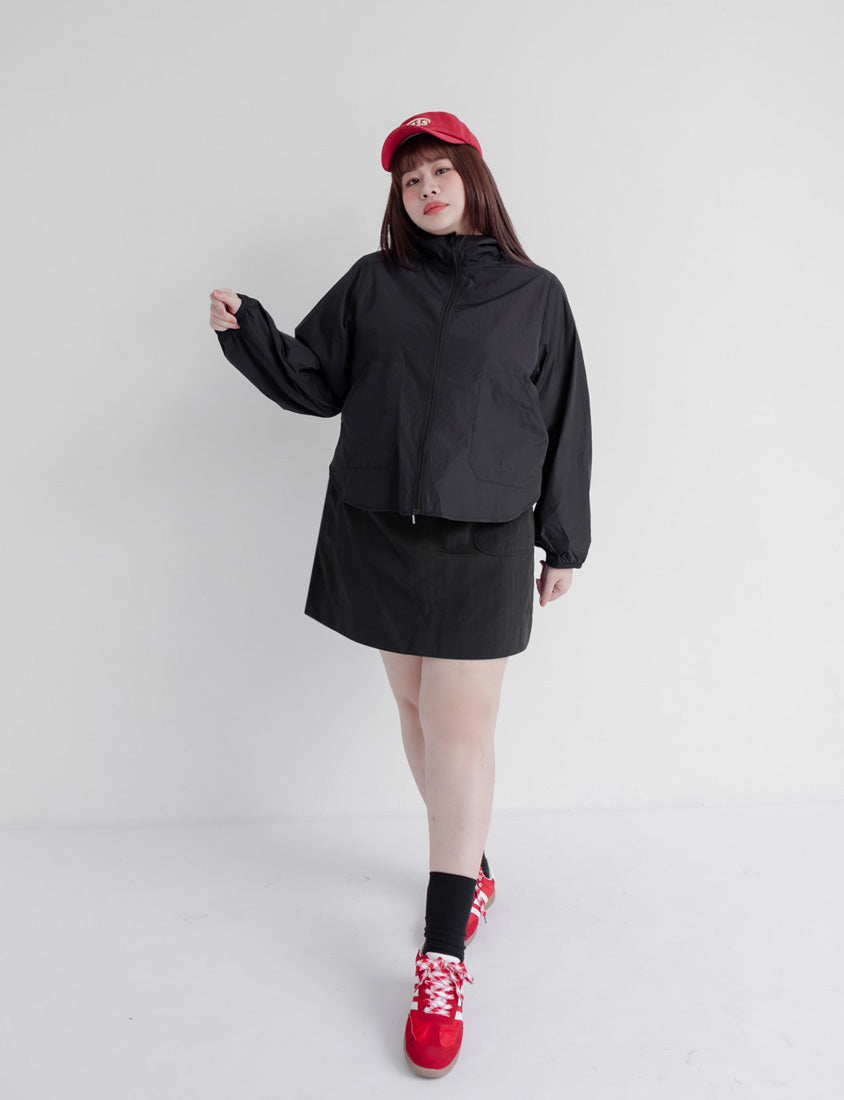UV PRO+ Lightweight Functional Cropped Utility Plus Size Jacket