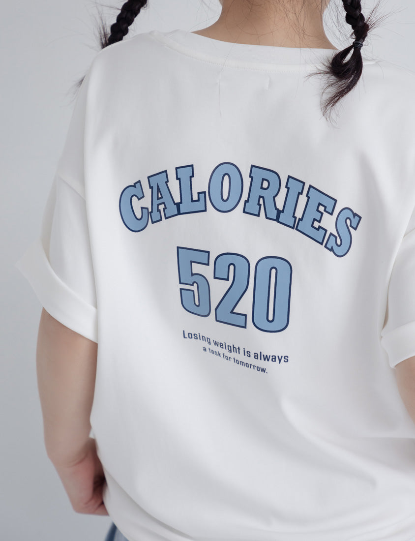CALORIE 520 Oversized Plus Size Graphic Tee (Unisex)