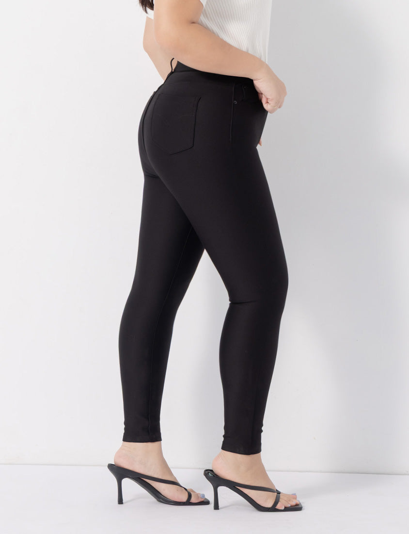 Perfect Proportion Anti-Pilling Plus Size Stretch Pants (Tall Length)