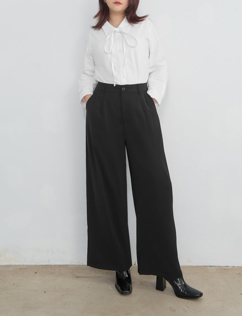 MISS. Standard Perfect Fit Wrinkle Resistant Straight Cut Trousers