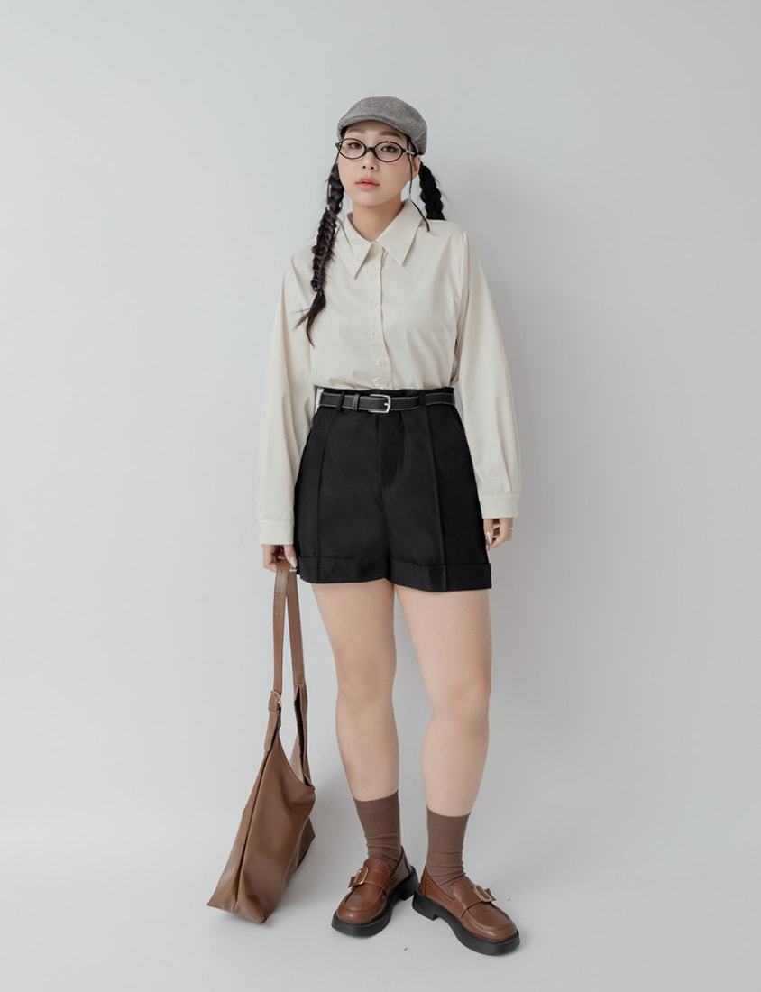 Multi-Color Drop Shoulder Plus Size Boyfriend Oversize Shirt (Unisex)