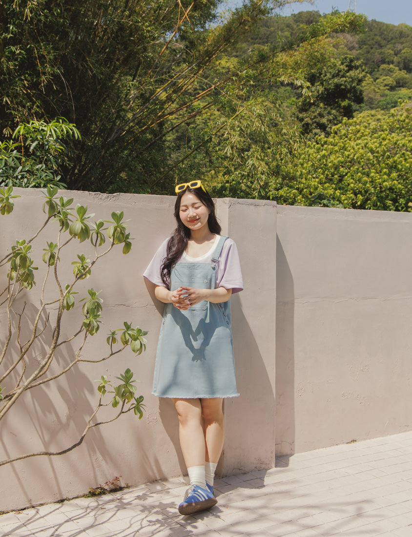 CHEERFUL Fuzzy Color-Block Plus Size Tee