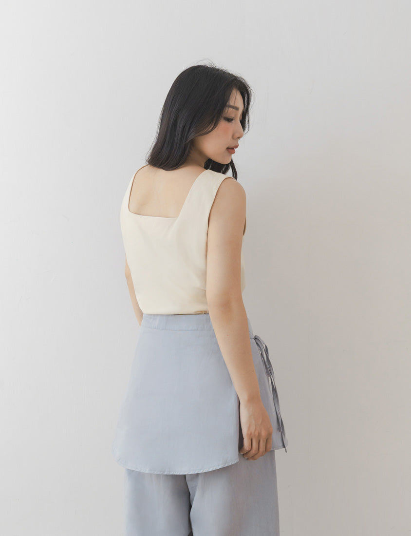 UV PRO+ Cooling Antibacterial Square Neck Plus Size Tank Top