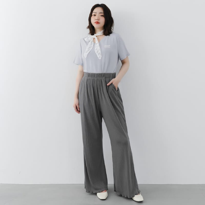 MISS. Ultra Stretch Ribbed Plus Size Slimming Pants