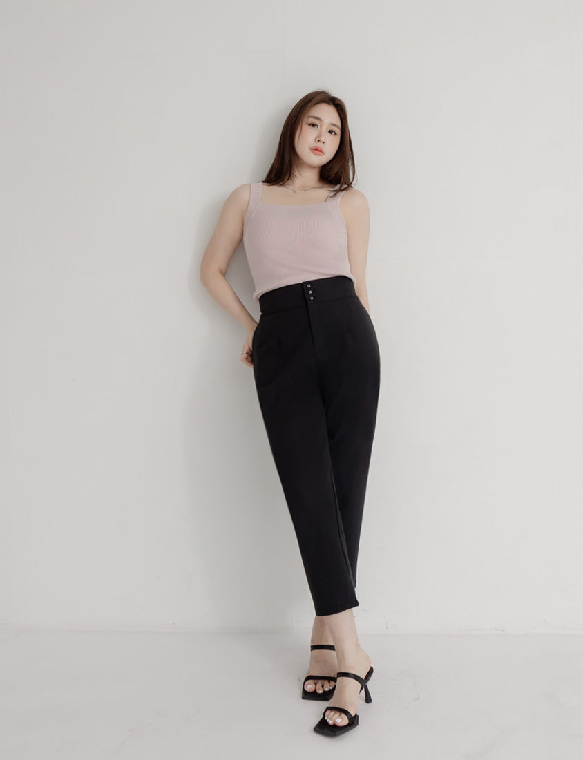 MISS. Ice Silk Lyocell Bra Bulges Support Knit Plus Size Tank Top