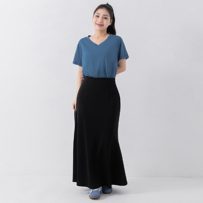 COOL PRO+ Slimming Mermaid Plus Size Maxi Skirt