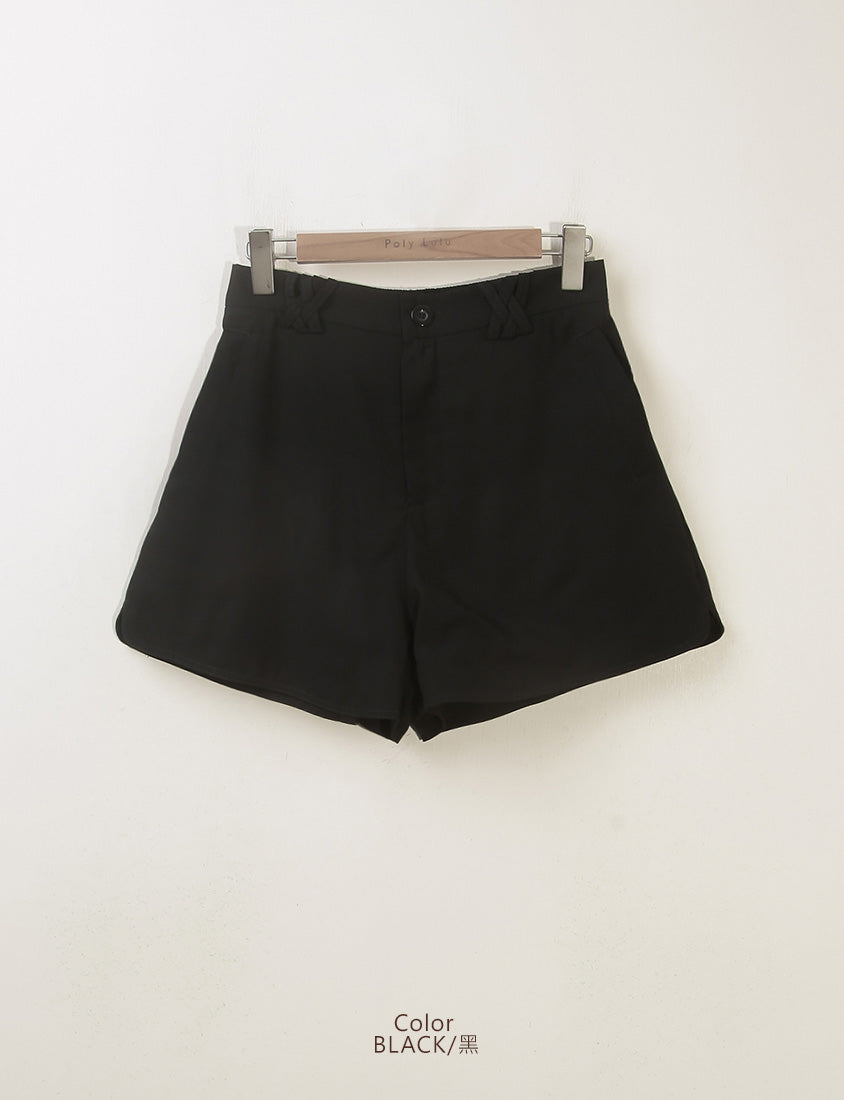 Airy Silky Linen Blend Shorts