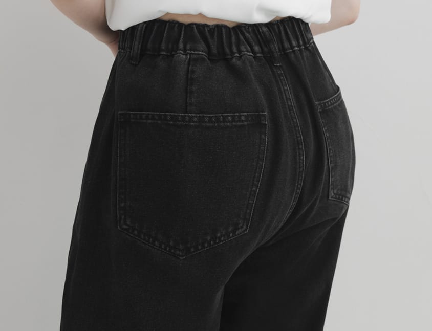 Stylish Slimming Stitch Tapered Plus Size Jeans