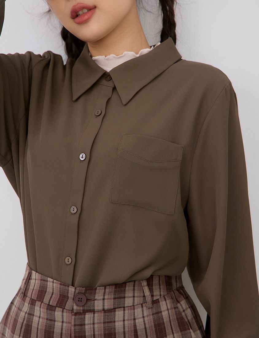 Versatile Wrinkle-Resistant Oversized Plus Size Long Sleeve Shirt (Unisex)