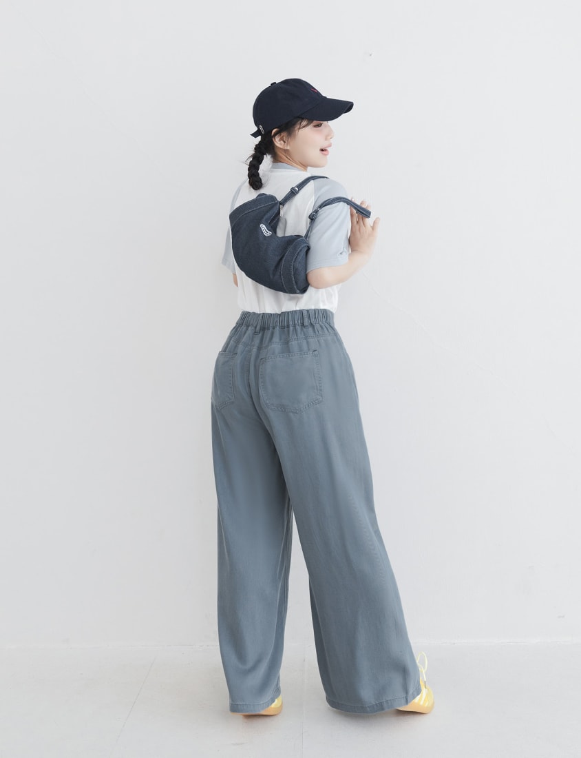 Sweet Crew Neck Colorblock Lettering Plus Size Tee