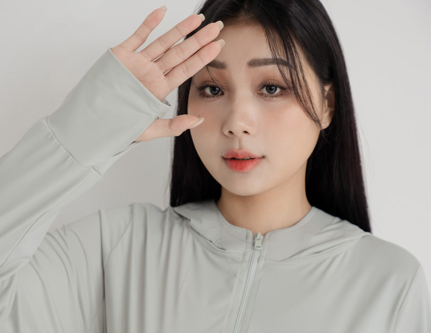UV PRO+ Cooling Tech Sun Protection Plus Size Longline Jacket