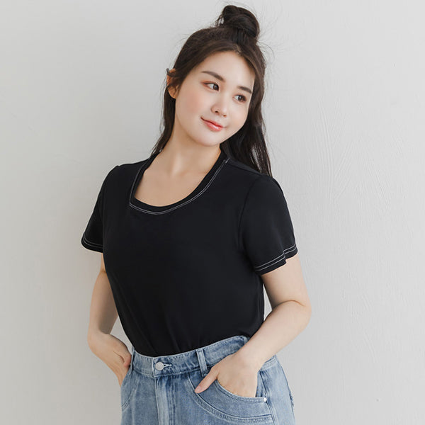 Pobra. UV PRO+ Cooling Antibacterial BRA TEE (with Pads)