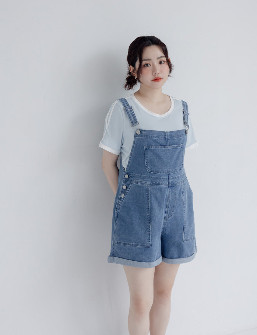 American Style Sporty Bow Embroidery Plus Size Tee