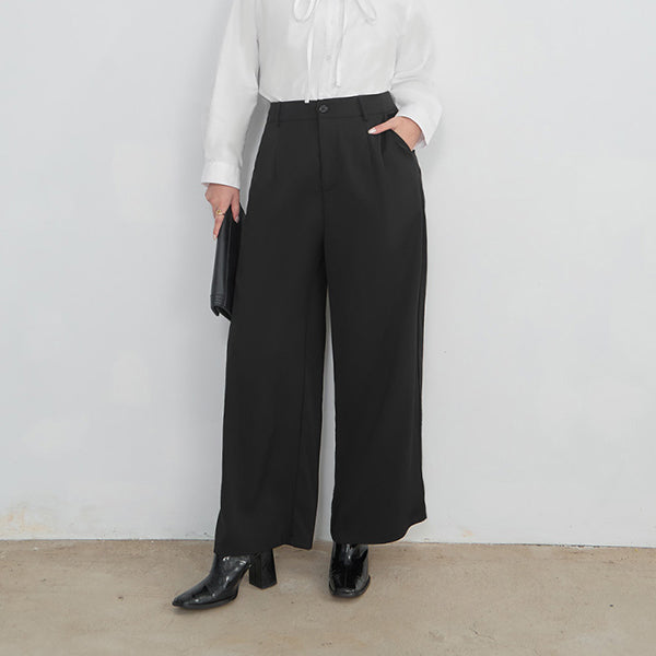 MISS. Standard Perfect Fit Wrinkle Resistant Straight Cut Trousers