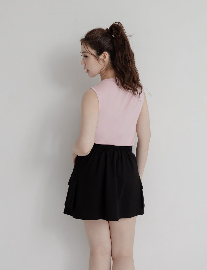 Everyday Basic Crewneck Plus Size Tank Top