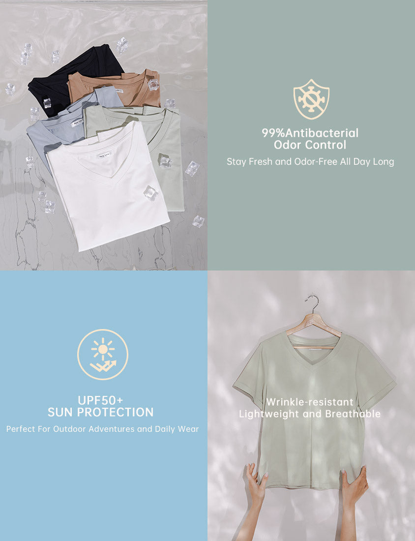 UV PRO+ Cooling Antibacterial Plus Size Tee