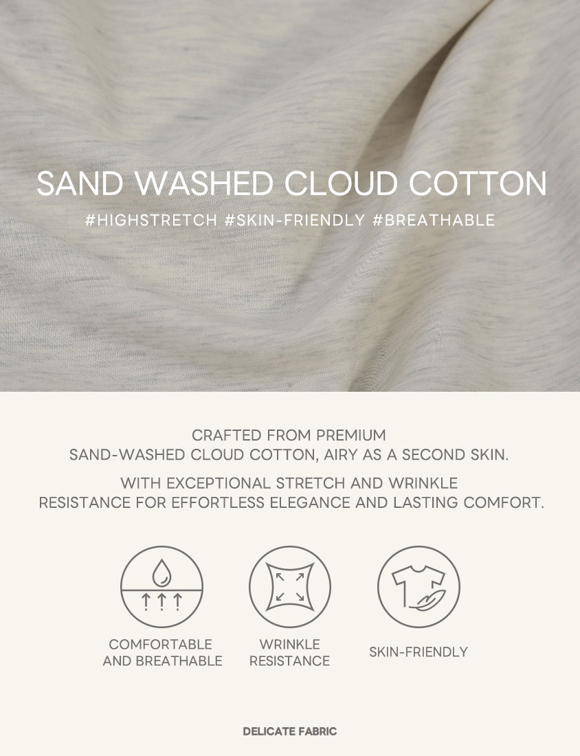 Cloud Cotton Multi-Color Cropped Plus Size Hoodie