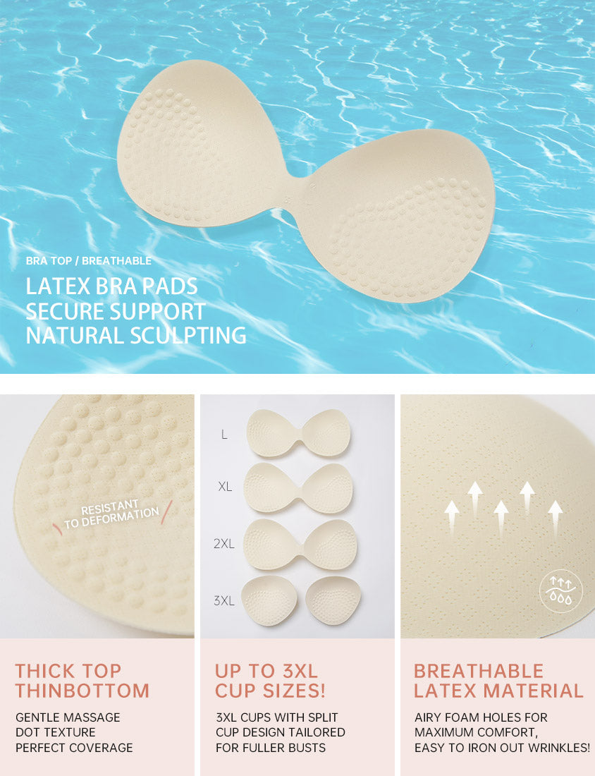 Matte Breezy Bubble Hem Plus Size Bra Camisole (With Padding)