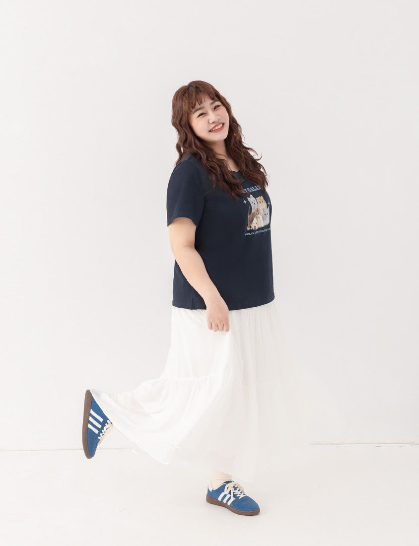 Adorable Pets Planet Plus Size Graphic Tee