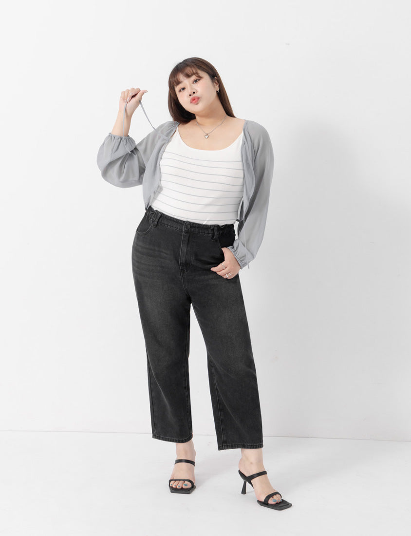 Apple-Shaped Friendly! Perfect Fit Plus Size Boyfriend Jeans