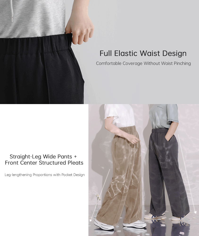 COOL PRO+ Ultra-Light Space Cotton Plus Size Pants