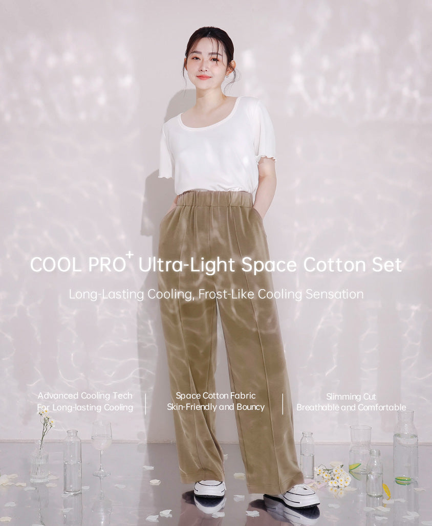 COOL PRO+ Ultra-Light Space Cotton Plus Size Pants