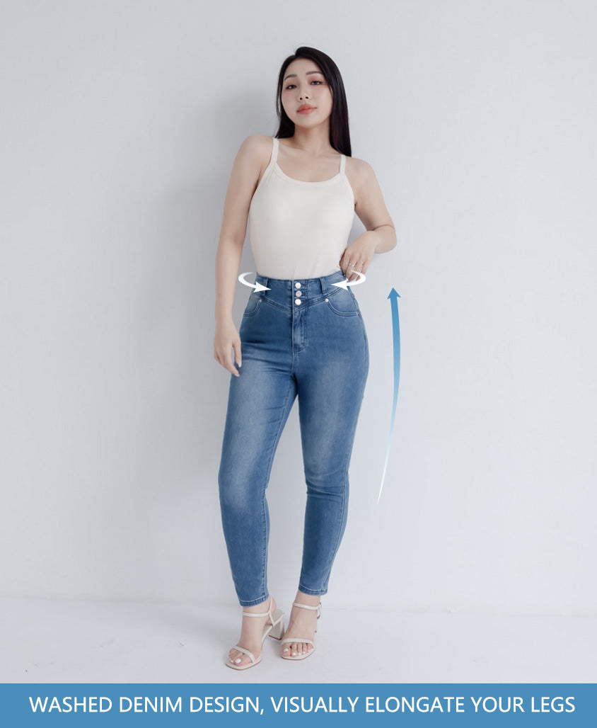 Cooling Tech Slim Fit Plus Size Jeans