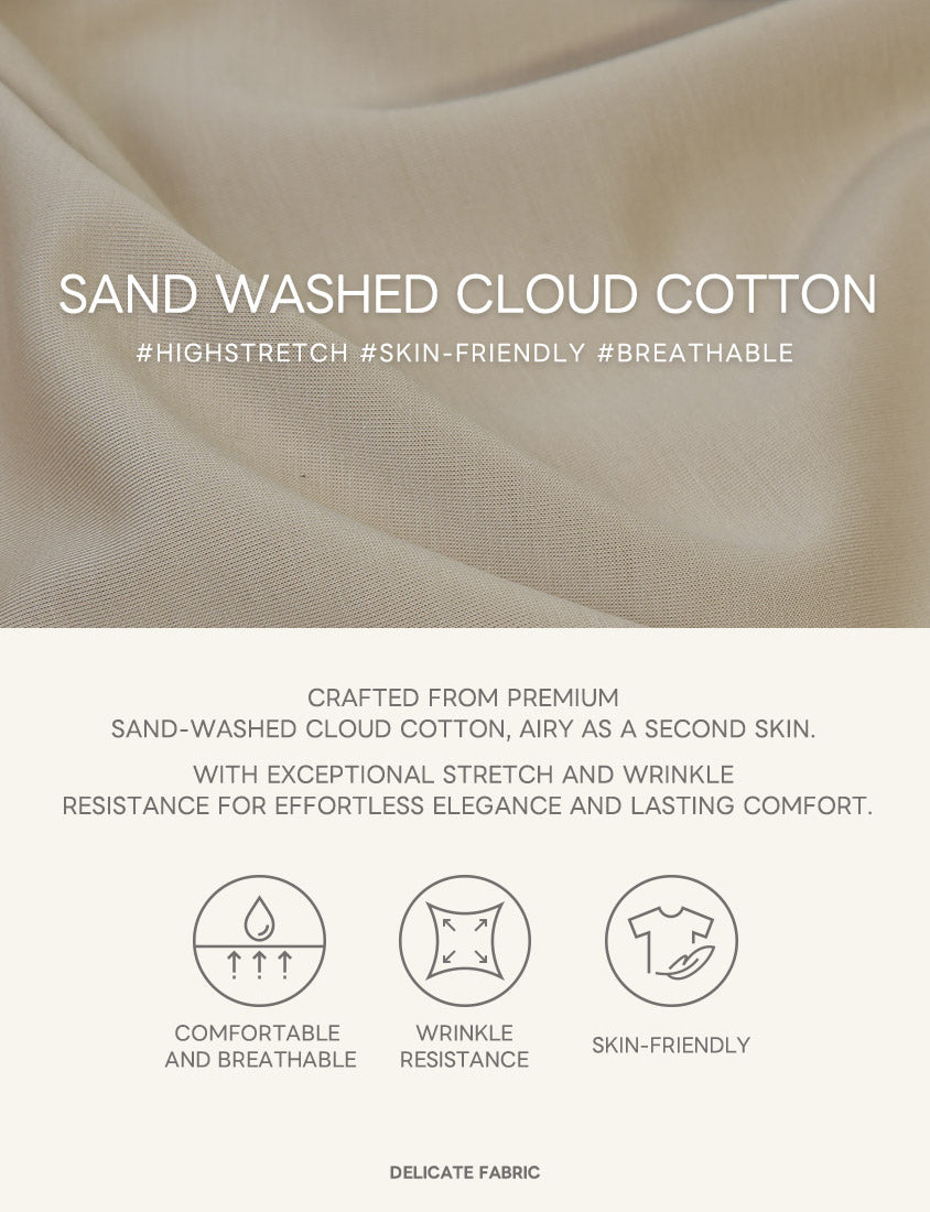 Slimming Cloud Cotton High Waist Plus Size Wide Leg Pants