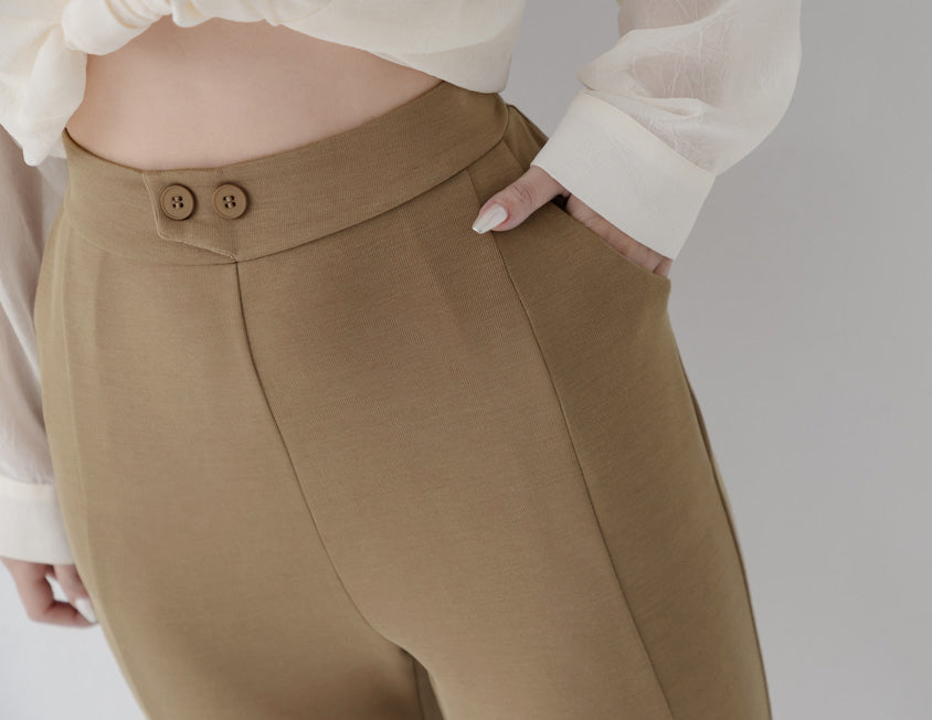 COOL PRO+ Space Cotton Plus Size Slimming Pants (Cropped)