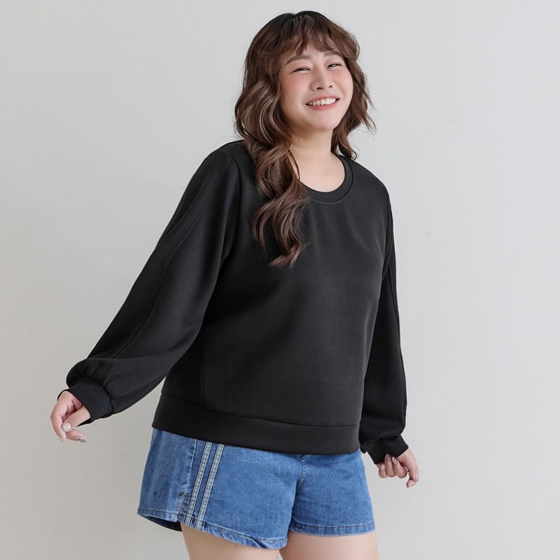 Cloud Cotton Multi-Color Plus Size Oversized Sweater