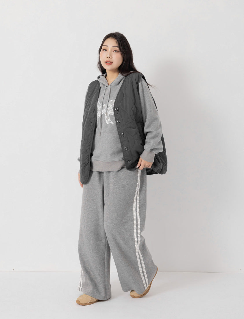 Japanese Style Water-Repellent 2-Way Padded Plus Size Coat