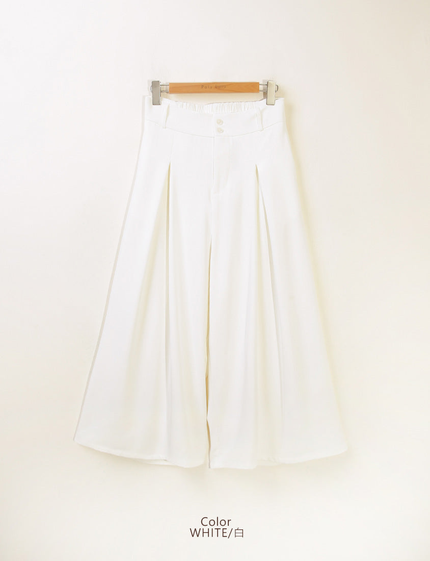 MISS. High Waist Pleated Tummy Flattering Plus Size Tailored Pants