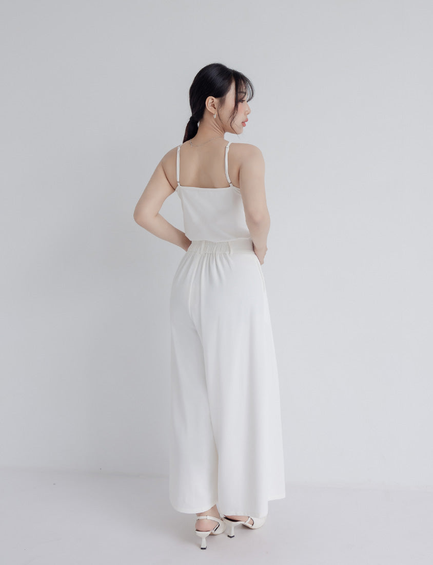 MISS. High Waist Pleated Tummy Flattering Plus Size Tailored Pants