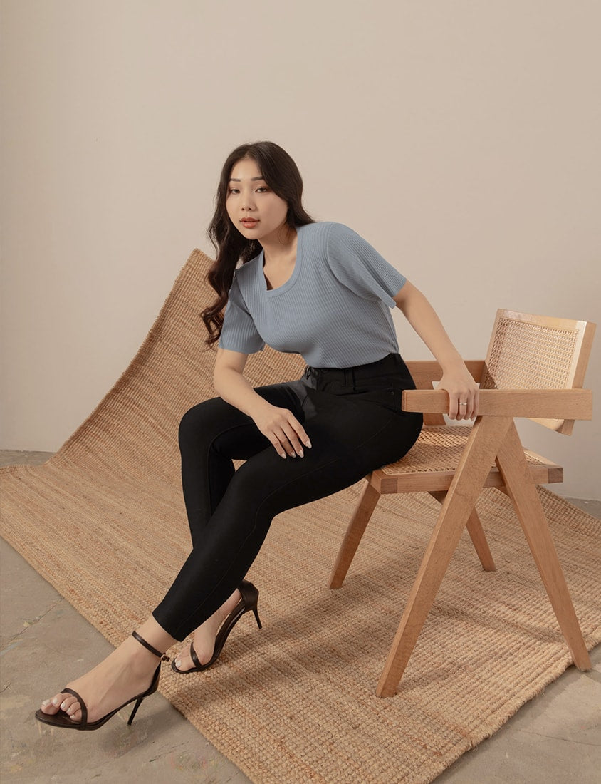 Perfect Proportion Anti-Pilling Stretch Plus Size Pants (Petite Length)
