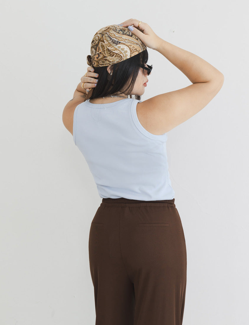 MUA! Summer Essential U-Neck Cut Out Plus Size Tank