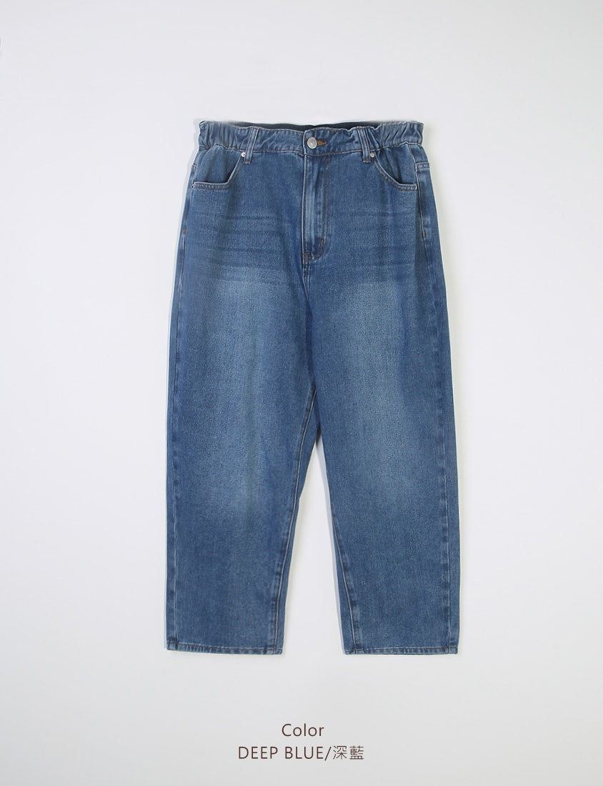 Standard Perfect Fit Plus Size Boyfriend Jeans