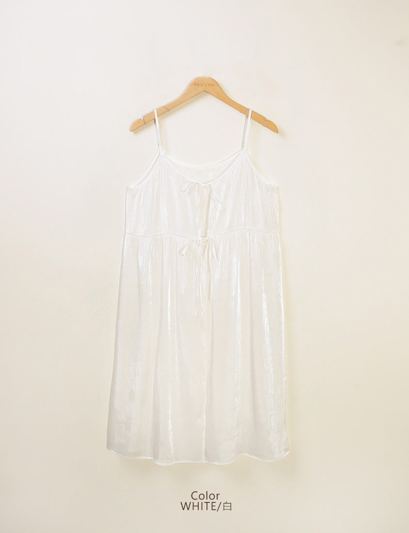 Shimmer Textured Plus Size Cami Maxi Dress