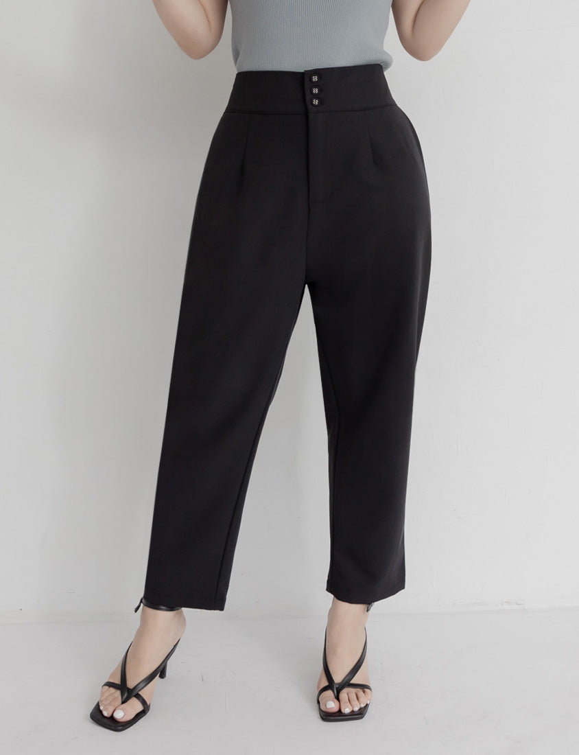 MISS. Pear-Shaped Body Friendly High Waist Plus Size Trousers